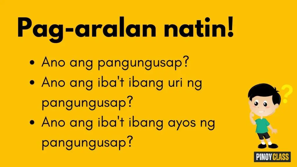 Pangungusap Kahulugan, Uri, Ayos at Halimbawa Pinoy Class